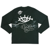 POST NO BILLS LONG SLEEVE T-SHIRT (GREEN)