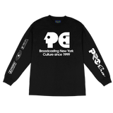Black Broadcast Longsleeve
