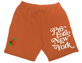 Big Apple Sweatshorts (Burnt Orange)